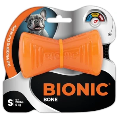Abbildung von Bionic Bone Knochen, extrem widerstandsfähiges Hundespielzeug, 9,5cm