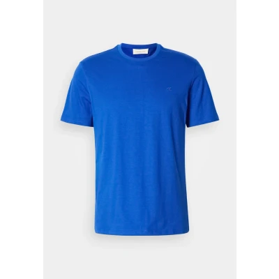 Abbildung von Calvin Klein Herren Ss Classic Monogram Tee Lv04Rd254G T Shirts, Blue (Ocean Tides), M