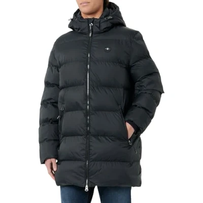 Abbildung von GANT Active Cloud MID Length Wintermantel, Herren, Größe: XXL, Black