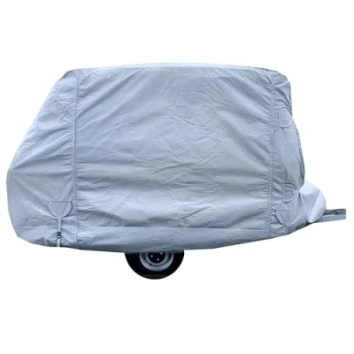 Abbildung von Nava Group, Wohnwagen Abdeckplane, Hochwertige Wohnmobil Schutzhülle, Abdeckplane schützt vor Staub und Nässe, Schutzdach, Abdeckungen in vielen Größen, N126