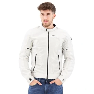 Abbildung von Revit Motorradjacke Eclipse 2 Sommerjacke, Silber, XXL
