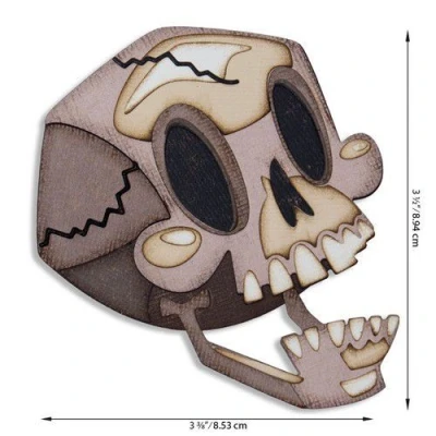 Abbildung von Sizzix Thinlits Die Set Skelly Colorize 10PK 664746 Tim Holtz (07 20)