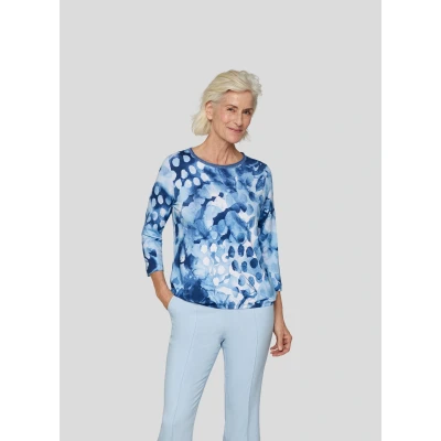 Abbildung von Rabe Langarmshirt, Damen, Größe: 36, Dunkelblau