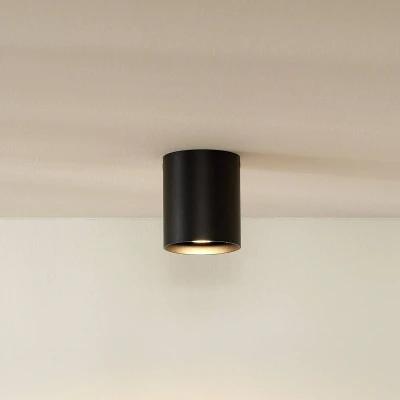 Abbildung von Lucide BODI Deckenstrahler Ø 8 cm 1xGU10 Schwarz