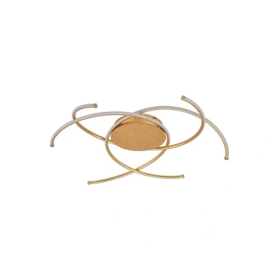 Abbildung von Lindby Yareli LED Deckenleuchte, gold