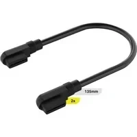 Abbildung von Corsair iCUE LINK Slim Kabel, 135mm, 90 abgewinkelt Stromkabel