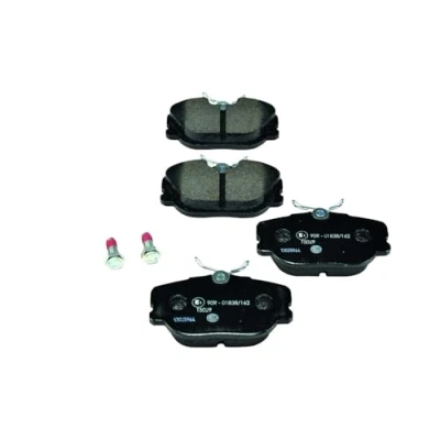 Abbildung von HELLA 8DB 355 017 761 Bremsbelagsatz nicht für Verschleißwarnanzeiger vorbereitet mit Bremssattelschrauben SAAB: 900 I Cabrio, Combi Coupe
