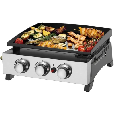Abbildung von El Fuego Gasgrill Planchagrill Austin III, mit gusseiserner Planchaplatte