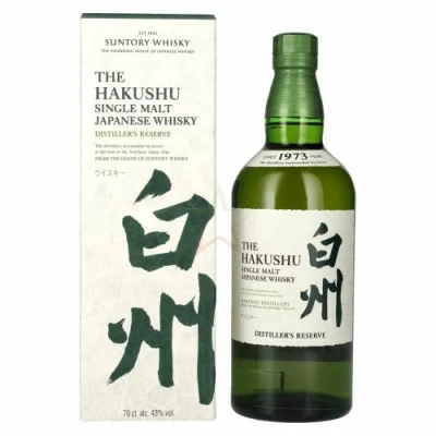 Abbildung von Suntory The Hakushu DISTILLER&#039;S RESERVE Single Malt Japanese Whisky 43,00% 0,70 Liter