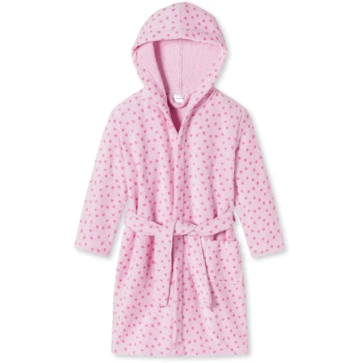 Abbildung von Schiesser Bademantel für Kinder, Größe: 92, Rosa