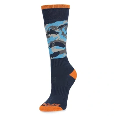 Abbildung von Spyder YOUTH SWEEP SKI SOCKS, Jungen, Camouflage Aether Blue, S