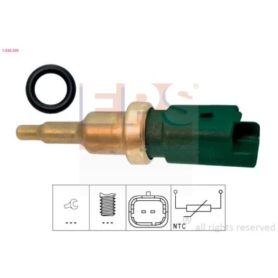 Abbildung von EPS 1.830.399 Kühlmitteltemperatursensor PEUGEOT: 207 CC, 308 I SW, Schrägheck, CITROËN: DS3 C4 Picasso 1, C3 II