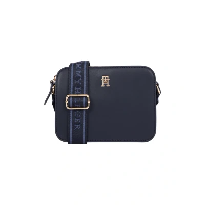 Abbildung von Tommy Hilfiger Logotape Camera BAG Umhängetasche, Damen, Größe: One Size, Blue