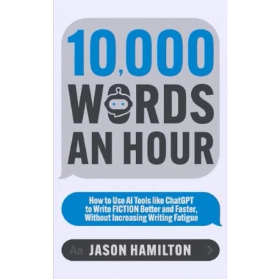 Abbildung von 10,000 Words an Hour: How to Use AI Tools like ChatGPT Write Fiction Better and Faster, Without Increasing Writing Fatigue (Story Hacker Secrets)