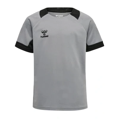 Abbildung von Hummel LOGO KIDS Unisex Tshirt print für Kinder, Größe: 152, Grey melange