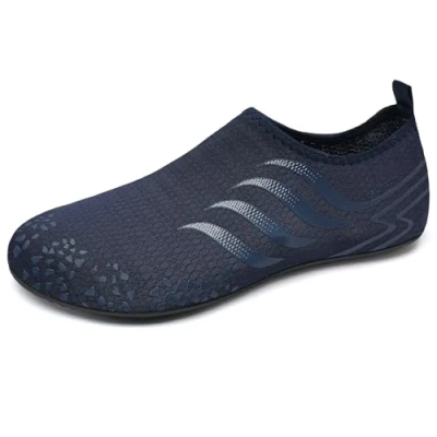 Abbildung von IceUnicorn Badeschuhe Damen Strandschuhe Herren Barfuss Socken Schwimmschuhe Aquaschuhe Wasser leich(655Blau,42/43EU)