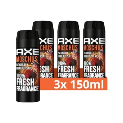 Abbildung von axe Deo Set Bodyspray Moschus 6x 150ml Deospray Deodorant ohne Aluminium