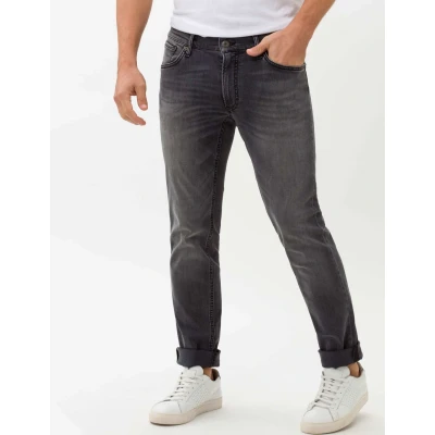 Abbildung von BRAX Style Chuck Stretch MIT Normaler LEIBHÖHE Jeans Slim Fit, Herren, Größe: 33x30, Stone grey used
