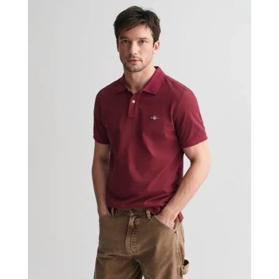 Abbildung von GANT REG Shield Poloshirt, Herren, Größe: 3XL, Wine red