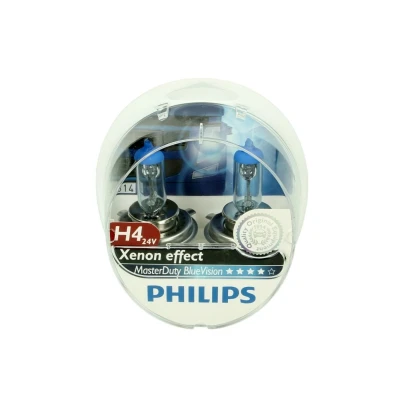 Abbildung von PHILIPS 13342MDBVS2 Glühlampe, Fernscheinwerfer H4 24V 75/70W Halogen MAN: L 2000, M 2000 M, TGX, MERCEDES BENZ: ATEGO, T2/LN1 Kipper, LK/LN2
