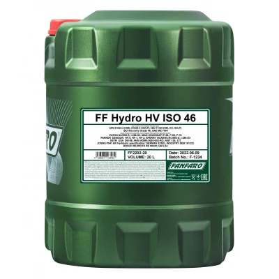 Abbildung von FANFARO HYDRO HV FF2202 20 Hydrauliköl