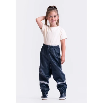 Abbildung von BMS OHNE LATZ Regenhose für Kinder, Größe: 98, Dunkelblau