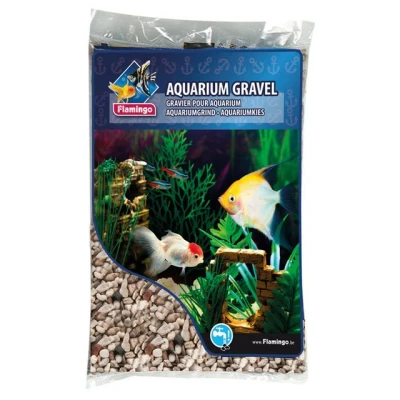Abbildung von Kies grob 8 16 mm l 10 kg für Aquarium Flamingo