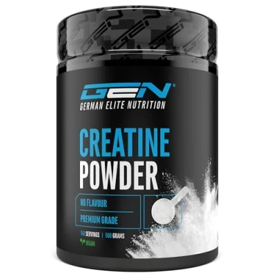Abbildung von Creatin Pulver 500 g Reines Monohydrat Optimale Löslichkeit Vegan Ohne Zusätze Pure Powder German Elite Nutrition