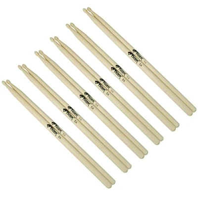Abbildung von TIGER 6 Stück 5 A Wood Tip Drumsticks