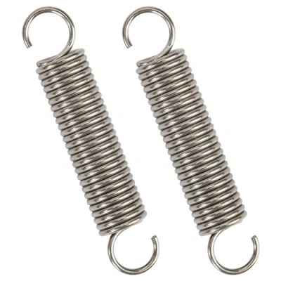 Abbildung von GUNGY Zugfedern mit Haken Edelstahl Spannfeder Zugfeder 80mm Außendurchmesser 16mm Drahtdurchmesser 2mm Maximale Zugkraft 8,8kg 2x16x80mm 2 Stück