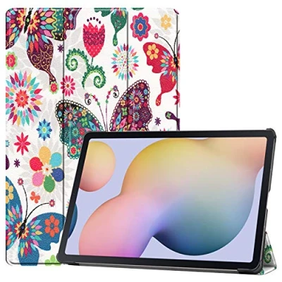 Abbildung von Lobwerk Schutzhülle für Samsung Galaxy S7 Plus Tab S T970 T975 12.4 Zoll Slim Case Etui mit Standfunktion und Auto Sleep/Wake Funktion