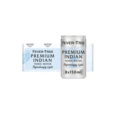 Abbildung von Fever Tree Light Tonic Water 8x150ml, erfrischend leichtes mit 46% weniger Kalorien