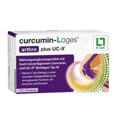 Abbildung von curcumin Loges arthro plus UC II 120 St