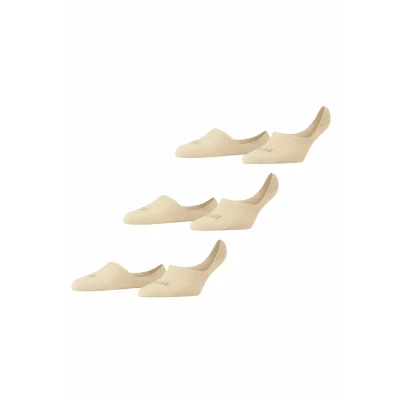 Abbildung von Falke STEP 3PACK Invisibles Hidden IN SHOE Füßlinge cream, Damen, Größe: 35/36, Cream