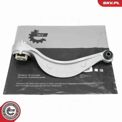 Abbildung von ESEN SKV 69SKV848 Querlenker mit Gummilager, Kugelgelenken, ohne Lager Vorderachse unten, links, rechts Aluminium