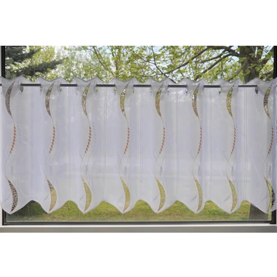 Abbildung von Stickereien Plauen Panneaux Elina, Stangendurchzug (1 St), halbtransparent, Voile