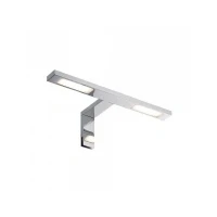 Abbildung von Paulmann 99385 Galeria Spiegel und Aufschrankleuchte LED Wandlampe Double Hook Strahler 2x32W Badezimmer Chrom Schrankbeleuchtung inkl. Leuchtmittel
