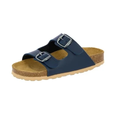 Abbildung von LICO Pantolette flach für Kinder, Größe: 42, Blau Schuhe