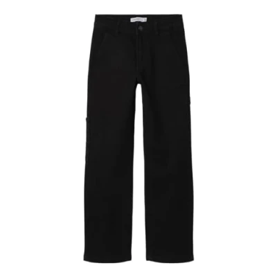 Abbildung von Name it kids Jungen Nkmryan Straight Carp Jeans 2100 Io Noos, Black Denim, 116 EU