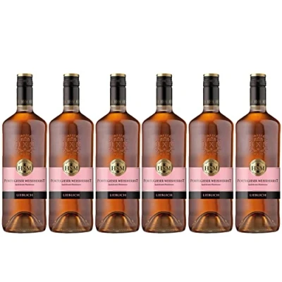 Abbildung von HXM Portugieser Rosé Lieblich Qualitätswein Rheinhessen (6 x 1 l)