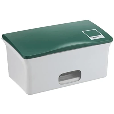 Abbildung von Ubbi Baby Wipes Dispenser, Case, Holder with Weighted Plate, Keeps Fresh and Non Slip Rubber Feet, Pantone Green