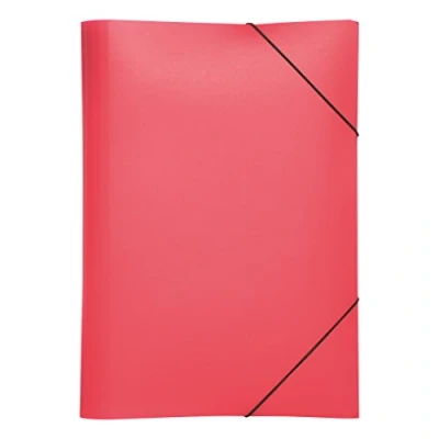 Abbildung von Pagna Gummizugmappe Lucy Colours A3 PP, 3 Innenklappen, rot