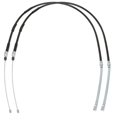 Abbildung von RIDEX 124C1187 Handbremsseil hinten 1455/960+1455/960mm VOLKSWAGEN: TRANSPORTER 3 Bus, Pritsche/Fahrgestell, Kasten