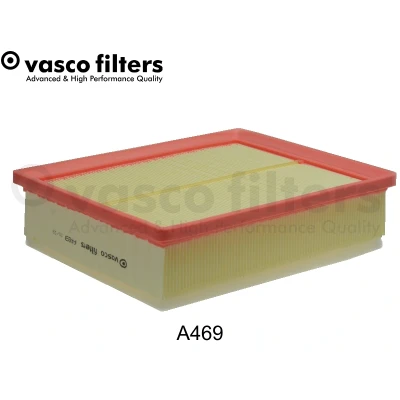 Abbildung von DAVID VASCO A469 Luftfilter 70 209 259 rechteckig Filtereinsatz mit Vorfilter RENAULT: Trafic 3 Kastenwagen, Bus, OPEL: Vivaro B Combi
