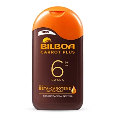 Abbildung von carrot plus latte solare spf 6 protezione bassa 200 ml