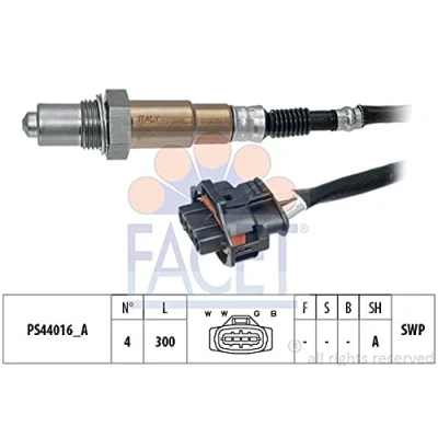 Abbildung von FACET 10.8267 Lambdasonde Made in Italy OE Equivalent beheizt, Planarsonde, Gewinde vorgefettet OPEL: Corsa D Schrägheck, C Schrägheck