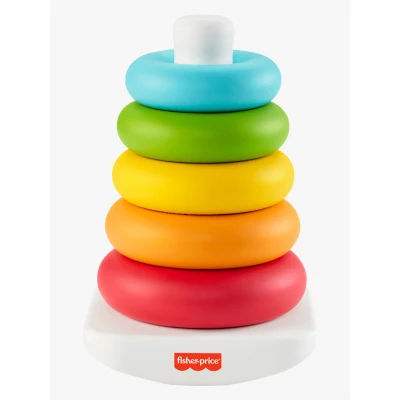 Abbildung von Fisher Price ECO Farbring Pyramide Spielzeug für Kinder, Größe: One Size, Multicolor