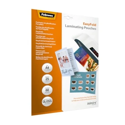 Abbildung von Fellowes Admire A4 Laminierfolien EasyFold