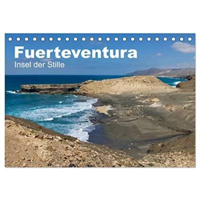 Abbildung von Fuerteventura, Insel der Stille (Tischkalender 2025 DIN A5 quer), CALVENDO Monatskalender
