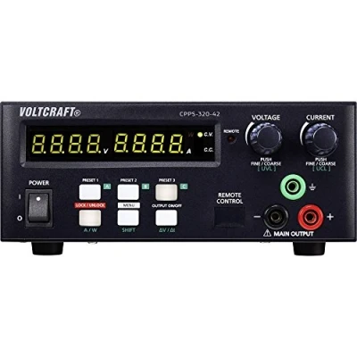 Abbildung von VOLTCRAFT CPPS 320 42 Labornetzgerät, einstellbar 0.02 V/DC 0.01 20 A W USB fernsteuerbar, programmierbar,